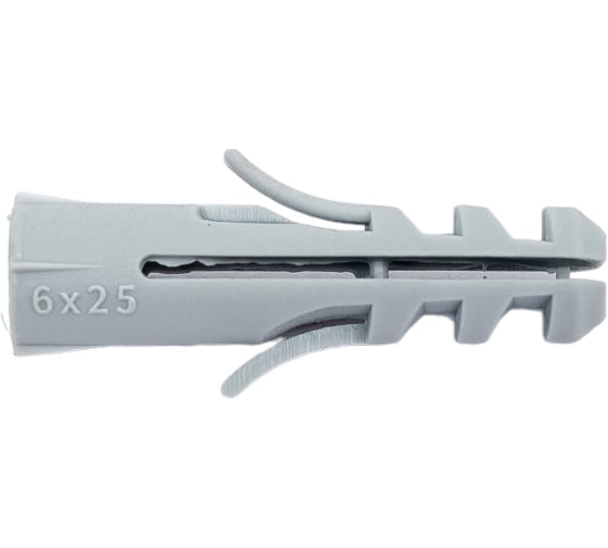 Изображение товара Распорный дюбель КРЕП-КОМП усатый 6х25 1000шт дс625