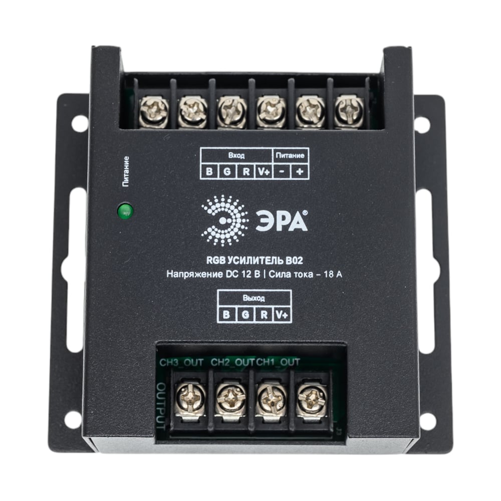 Изображение товара Усилитель RGB-сигнала ЭРА RGBpower-12-B02 для LED освещения
