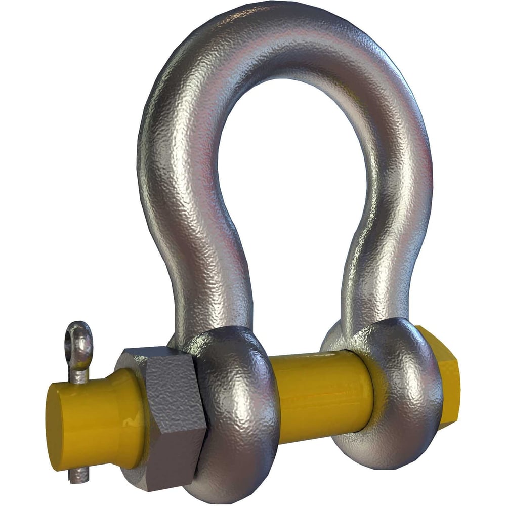 Изображение товара Скоба такелажная CERTEX омегаобразная со шплинтом 55 тонн SAK550PL