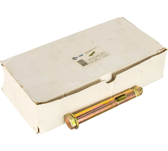 Изображение товара Анкер болт КРЕП-КОМП с болтом м12 16х130 20шт аб16130