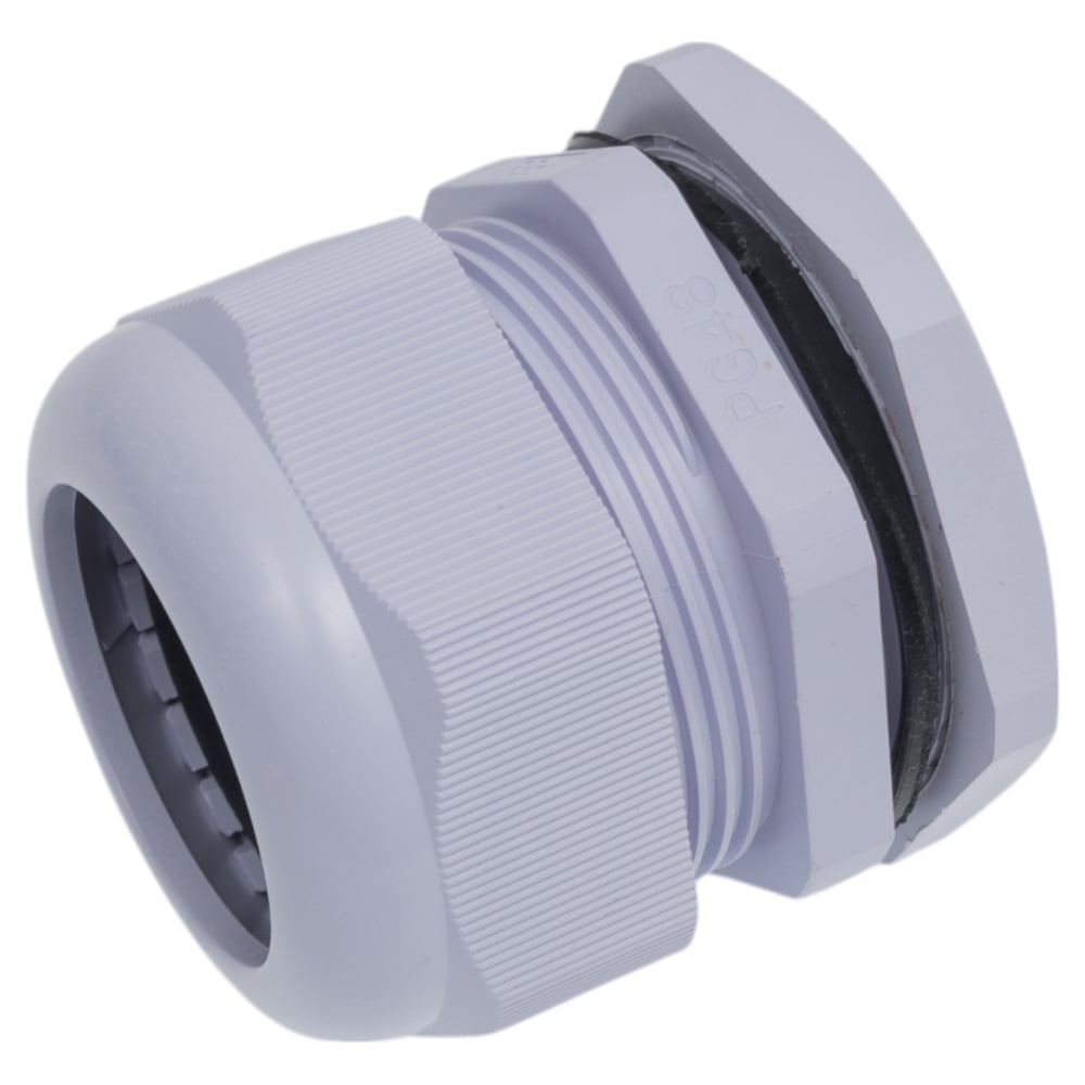 Изображение товара Сальник ГОФРОМАТИК pg 48 пластик (37-44мм) ip68 серый zeta30909