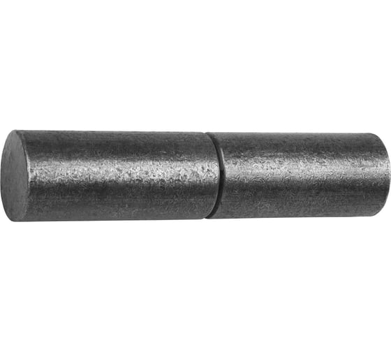 Изображение товара Галтованная петля для металлических дверей СИБИН цилиндрической формы с впрессованным шариком 28x120мм 37617-120-28