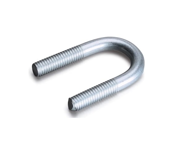 Изображение товара U-образный хомут ЦКИ 102-114, 4, М12, цинк, 2 шт. 52383