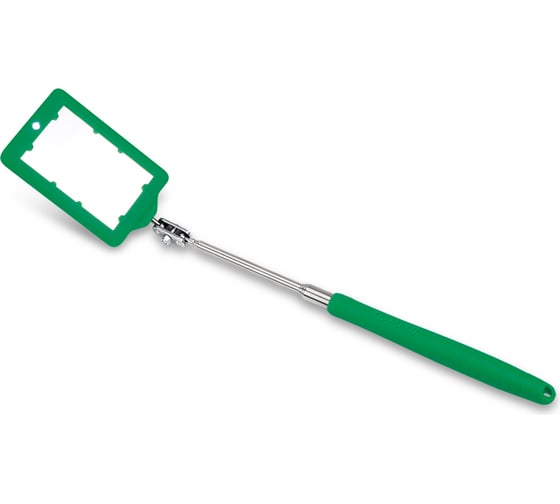 Изображение товара Телескопическое зеркало TOPTUL с подсветкой, прямоугольное 44x66 мм, 275-965 мм JJAM0397