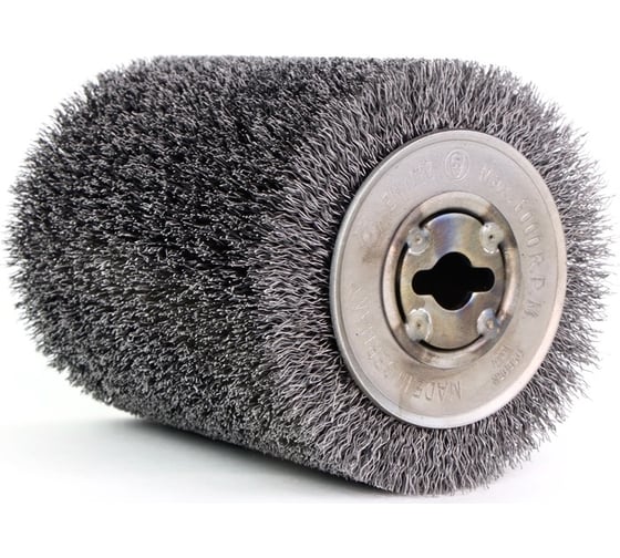 Изображение товара Щетка 100x120x12.7 мм, 2 отв., проволока гофр. сталь 0.3 мм 1-109 OSBORN 703.162-4812