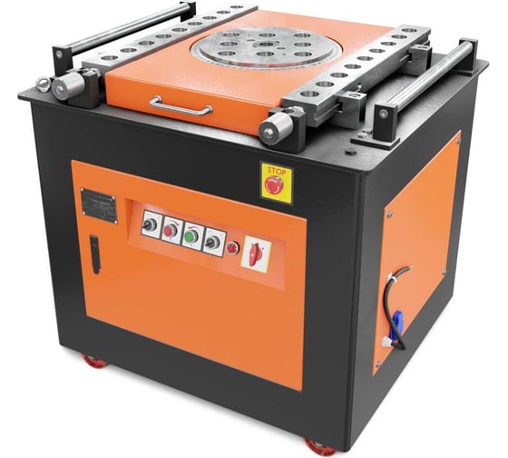 Изображение товара Станок для гибки арматуры VEKTOR Gw32sa с доводчиком 00-00004713