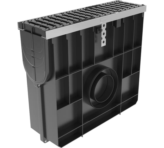 Изображение товара Пескоуловитель Gidrolica Pro DN100 с полиамидной решеткой класса С250 08089pro