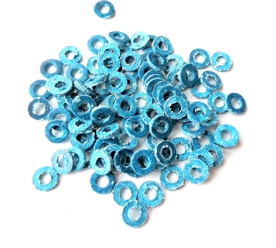 Изображение товара Набор паронитовых прокладок Профитт мбс 1/4" 6x11x2 мм - 100 шт. 1891955