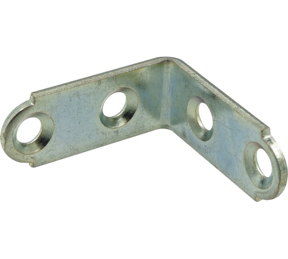 Изображение товара Мебельный уголок ЕВРОПАРТНЕР 14x37,5 №63 н zn (4 шт.) 6 1607 1