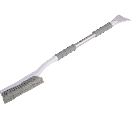 Изображение товара Щетка от снега и льда Airline с эрг-ной рукояткой и мягкой распушенной щетиной + скребок (89 см) AB-R-04R