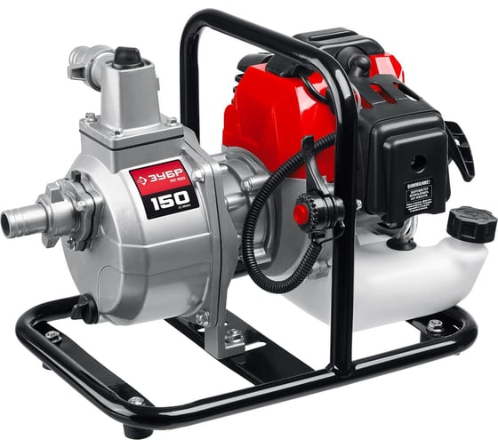 Изображение товара Бензиновая мотопомпа ЗУБР 150 л/мин МП-150