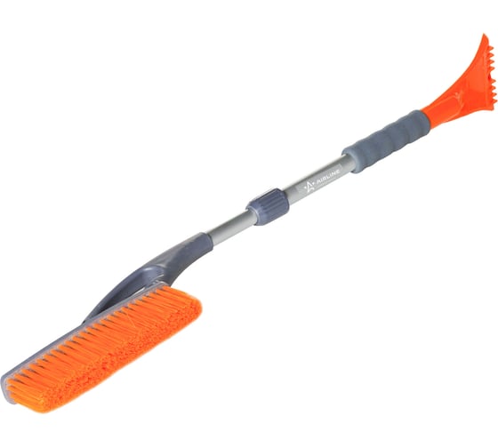 Изображение товара Щетка от снега и льда Airline с телескопической рукояткой и мягкой щетиной + скребок (78-100 см) AB-R-05