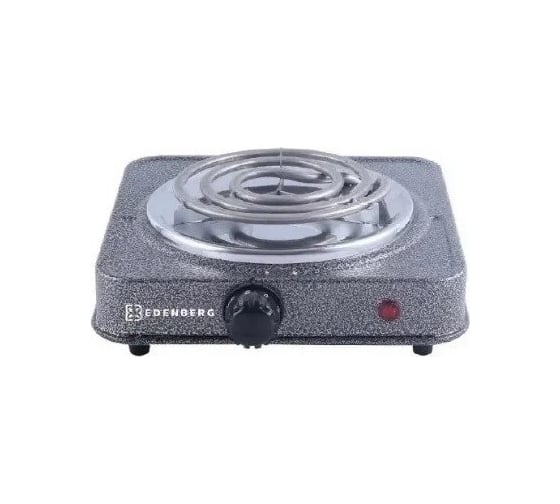 Изображение товара Электрическая плита EDENBERG спиральная, одноконфорочная, 1000Вт/220В EB-62151