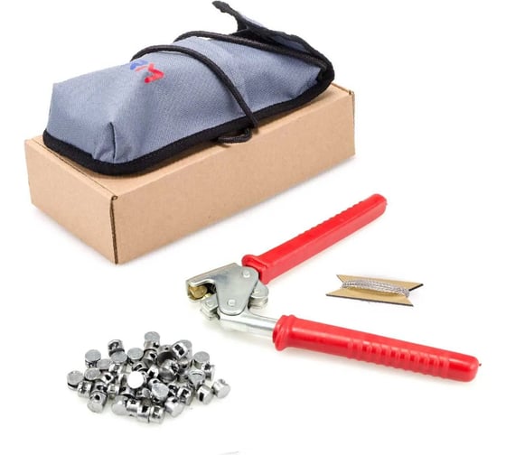 Изображение товара Пломбиратор с номером 3 GRM диаметретр 10 мм, комплект, проволока, свинцовые пломбы, чехол 152101004-3