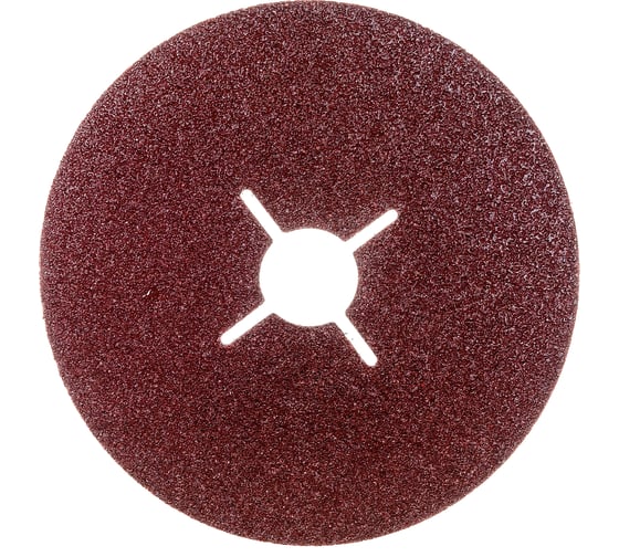 Изображение товара Круг фибровый гибкий (125 мм; P60) 5 шт. ПРАКТИКА 645-402