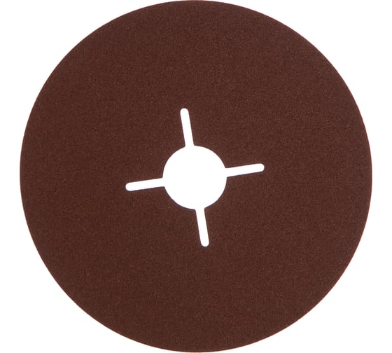Изображение товара Круг фибровый гибкий (125 мм; P150) 5 шт. ПРАКТИКА 645-440