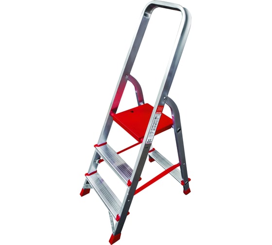 Изображение товара Профессиональная стремянка Новая Высота 3 ступени, Max нагр. 225 кг, 2К башмаки, 3110103