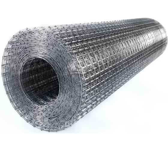 Изображение товара Сварная сетка ООО "МСЕТ" 55x55х1.5 мм, 2x45 м, оцинкованная 0-000012866