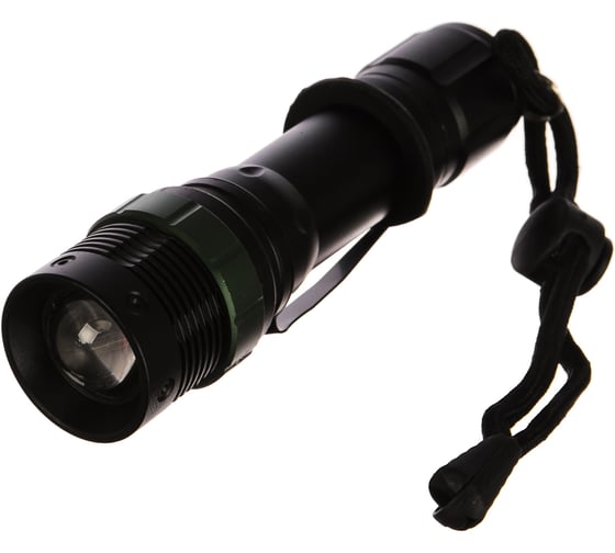 Изображение товара Аккумуляторный фонарь Ultraflash E142 220В, черный, CREE 3Вт, фокус, 3 режима, 18650 12187