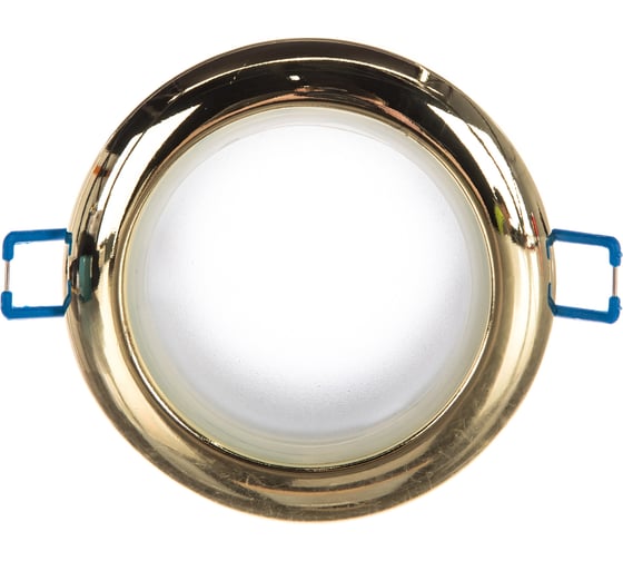 Изображение товара Влагозащищенный светильник MR16,12V/220V, 50W ЭРА WR1 GD C0043846