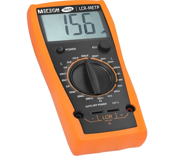 Изображение товара Измеритель МЕГЕОН LCR 14470 00000005644
