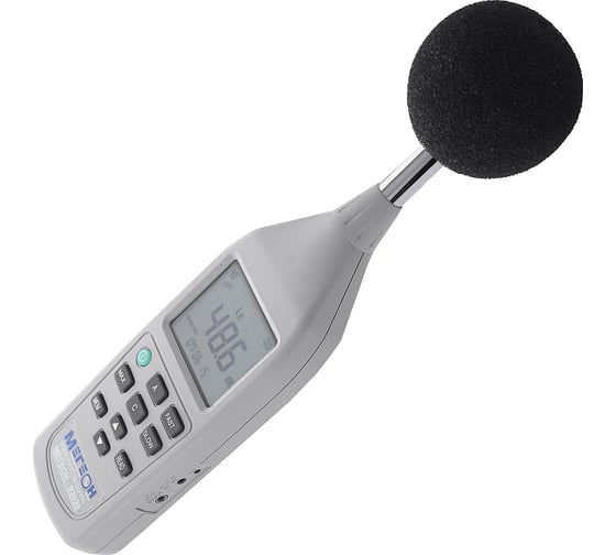 Изображение товара Измеритель уровня звука низкого диапазона с оперативной памятью МЕГЕОН 92020 00000003945