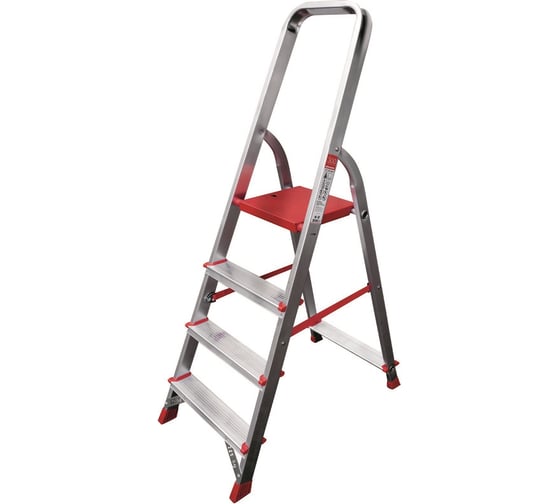 Изображение товара Профессиональная стремянка Новая Высота 4 ступени, Max нагр. 225 кг, 2К башмаки, 3110104