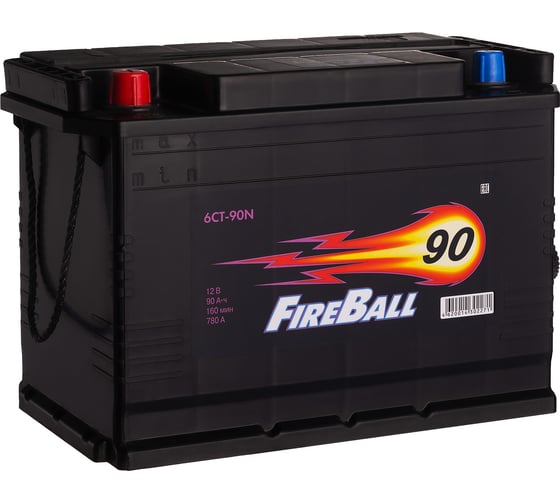 Изображение товара Аккумулятор FIRE BALL 6ст 90 N высокий, 780 А CCA, 590125020