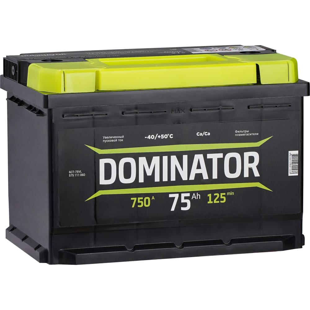 Аккумулятор Dominator - 575111060