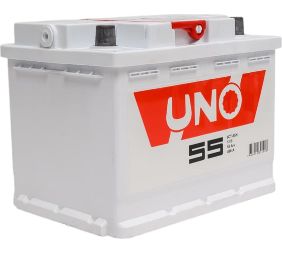 Изображение товара Аккумулятор UNO 6ст 55 N, 480 А CCA, 555107010