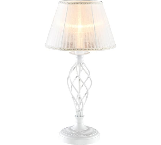 Изображение товара Настольная лампа Citilux Ровена с абажуром Белая CL427810