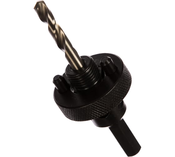 Изображение товара Державка "PROFESSIONAL" с пружинный фиксатором для коронок (32-152 мм) быстросъёмная STAYER 29550