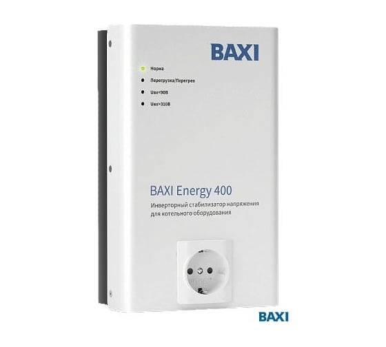 Изображение товара Инверторный стабилизатор для котельного оборудования Baxi Energy 400 ST40001