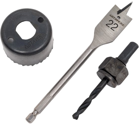 Изображение товара Набор для врезки замков 48/22мм "MASTER" STAYER 29605-H3