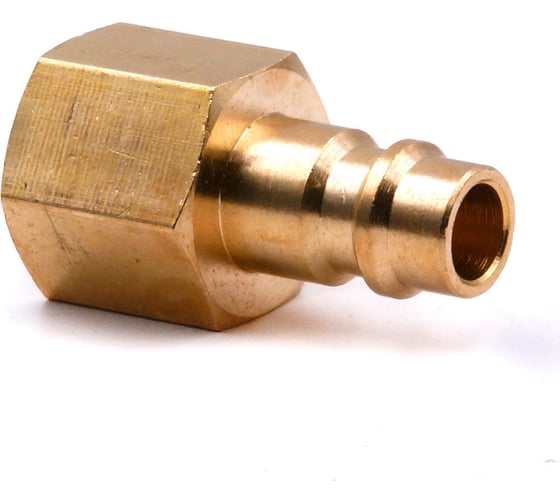 Изображение товара Соединение быстросъемное пневматическое HQ-PF38 «папа»-внутр. резьба 3/8" (латунь) HQ-mech УТ000002476