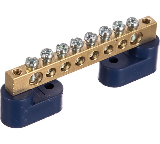 Изображение товара Нулевая шина Navigator на двух угловых изоляторах 6х9-8 71171