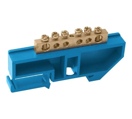 Изображение товара Нулевая шина Navigator на DIN-изоляторе 6х9-20 10 шт 71156