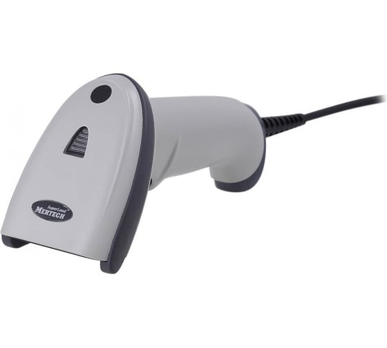 Изображение товара Сканер MERTECH 2210 P2D USB, USB эмуляция RS232, white, 3m cable 4864