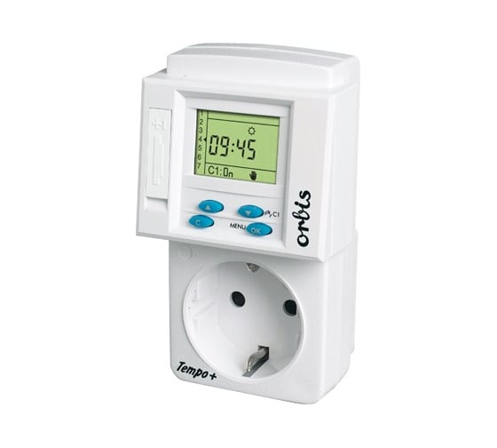 Изображение товара Бытовой цифровой таймер Orbis сутки/неделя TEMPO+ OB162532