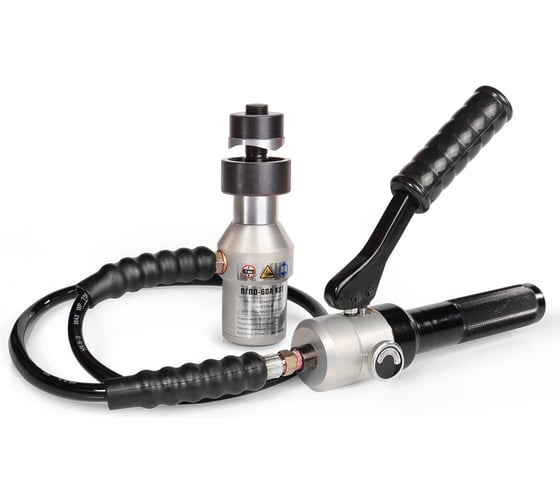 Изображение товара Помповый гидравлический пресс для пробивки отверстий КВТ ПГПО-60А 66533