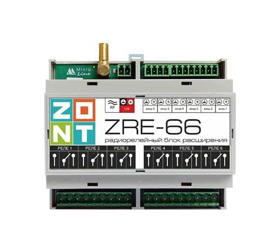 Изображение товара Радиорелейный блок расширения ZONT ZRE-66E ML00005145