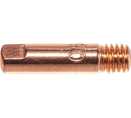 Изображение товара Наконечник токосъемный (5 шт; 0.6 мм; M6x25 мм) QUATTRO ELEMENTI 771-213