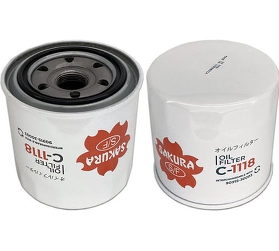 Изображение товара Фильтр масляный Sakura C1118