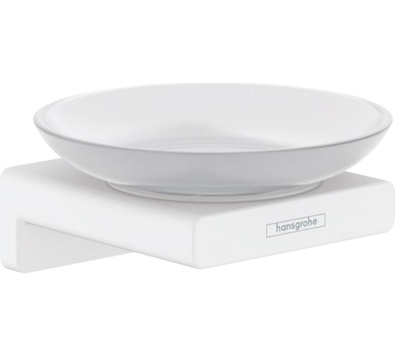 Изображение товара Мыльница матовый белый Hansgrohe 41746700 00000092135
