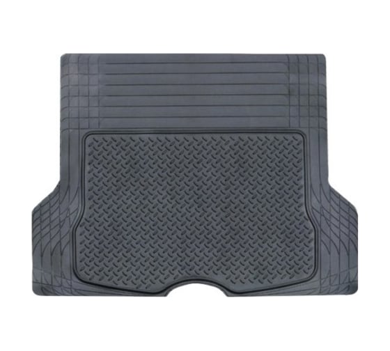 Изображение товара Универсальный полимерный ковер в багажник автомобиля (цвет - черный, размер 133х111 см) Airline ACM-RTM-06