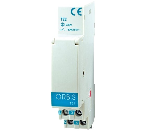 Изображение товара Лестничный модульный таймер Orbis T-22 16A OB063031