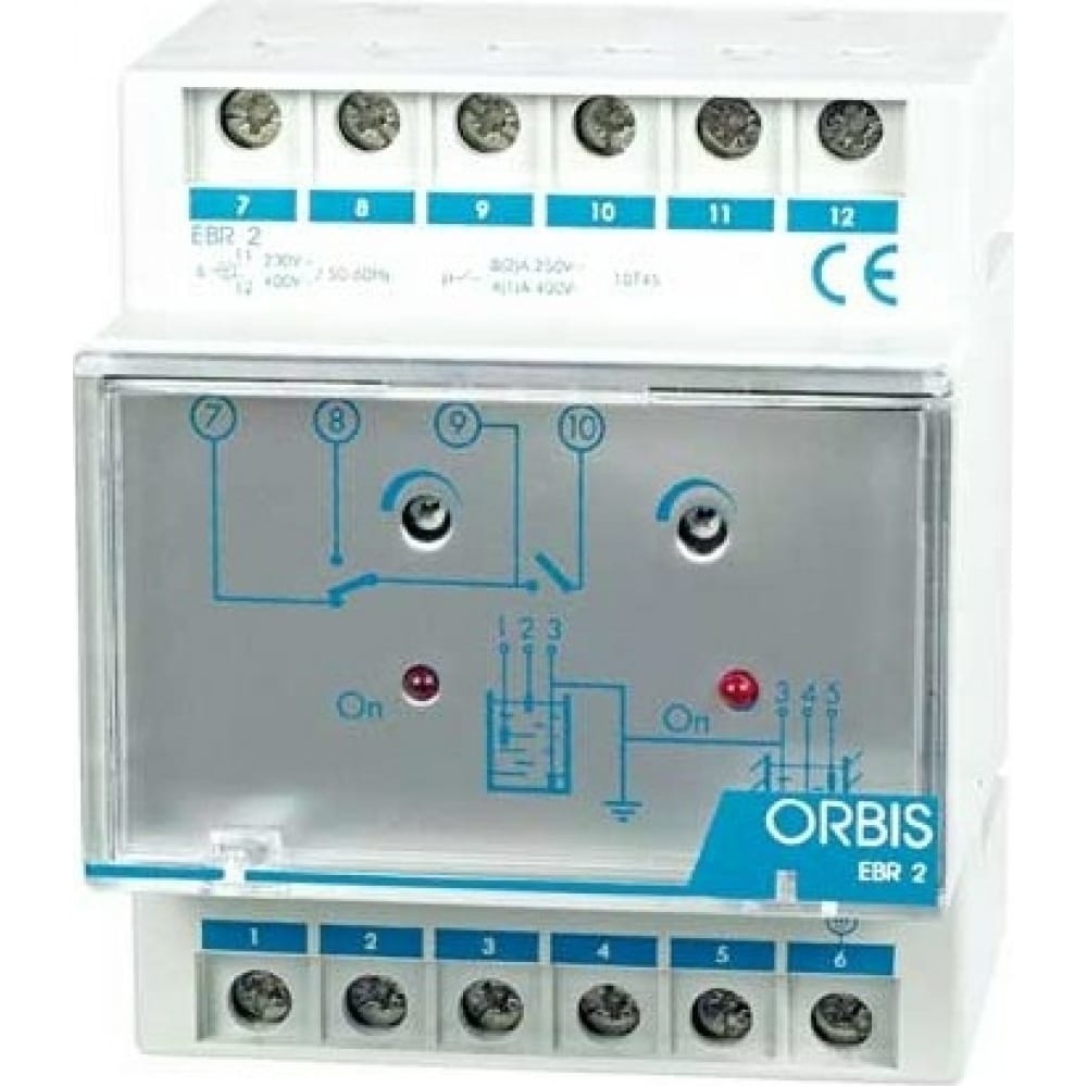фото Реле контроля уровня жидкости orbis ebr-2 ob230230