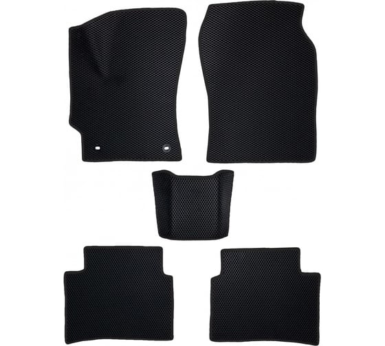 Изображение товара Коврики PSV для Toyota Corolla XII 2018 черный черный кант EVA 133524