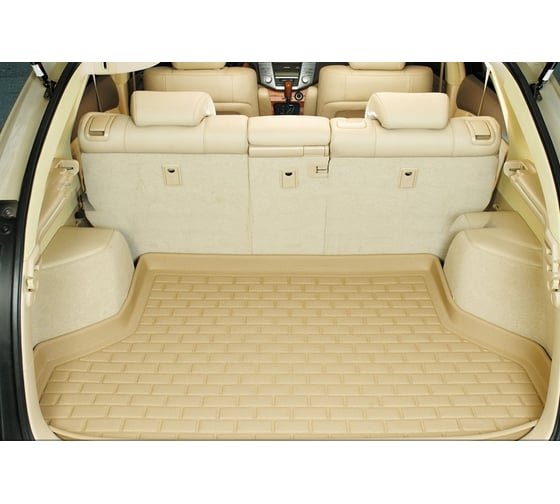 Изображение товара Коврик багажника PSV для Nissan Teana I 2003 2008 г 3D бежевый Kagu 111302