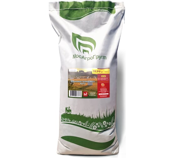 Изображение товара Кормовая травосмесь МосАгроГрупп бета 19.99 кг МАВИК200016